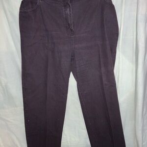 Ruby Rd. Deep Plum Trousers
